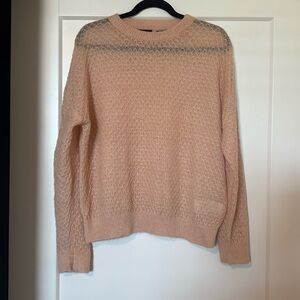 Urban Outfitters Standard Cloth Light Pink Peach Knit Sweater small NWOT